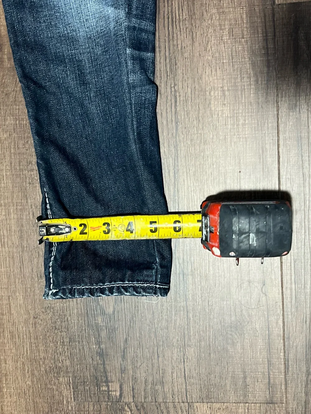 2014 True Religion Blue Distressed Jeans
